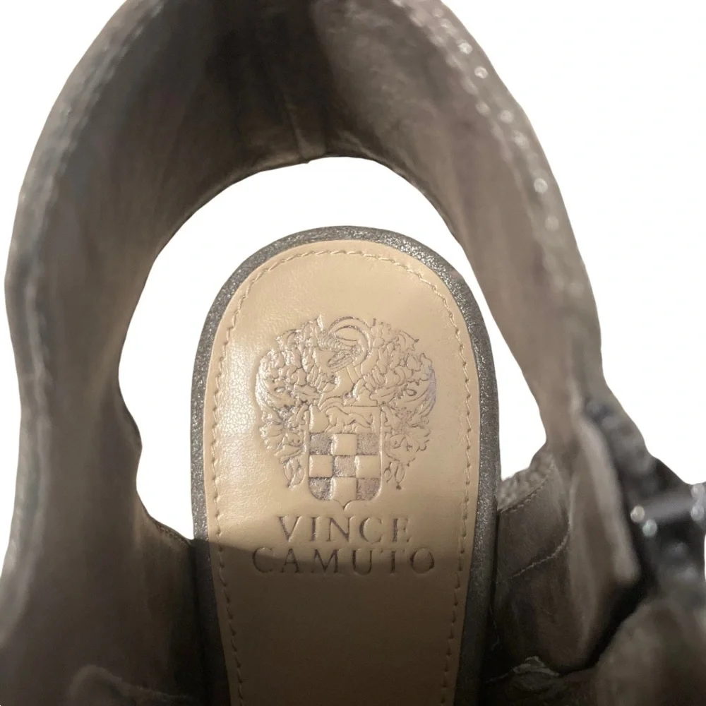 Vince Camuto Jakayla Metallic Silver Heeled Sandals